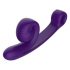 Snail Vibe Curve - 2-in-1 Clitoral Vibrator (Purple)