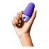 ROMP Free X - Battery Powered Air Pulse Clitoral Stimulator (Purple) 