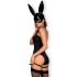 Obsessive OB7008 Sexy Bunny Costume (Black)  - L/XL