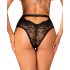 Obsessive Olvidia - Floral Embellished Panties (Black) 