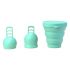 Tsuki Rhea α & β Menstrual Cup and Sterilizing Cup