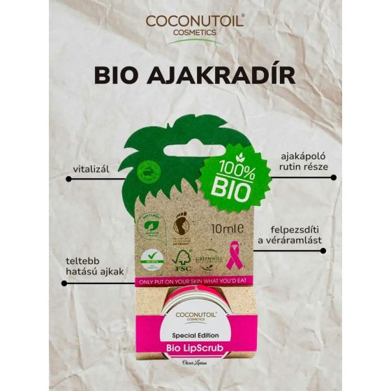 Coconutoil - Organic Lip Scrub (10ml)