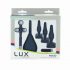 LUX Active - Silicone Anal Training Set (Black) 