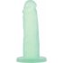 Addiction Cocktails - Silicone Dildo with Base (Green) 