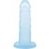 Addiction Silicone Dildo with Base (Blue) 