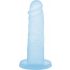 Addiction Silicone Dildo with Base (Blue) 