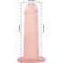 Addiction Cocktails - Silicone Dildo (Peach) 