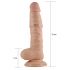 Lovetoy Real Extreme - Suction Cup Dildo with Balls - 21cm (Natural) 