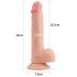 Lovetoy Nature Cock - Realistic Dildo with Suction Cup - 21cm (Natural) 