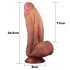 LoveToy - Dual-Layer Realistic Dildo - 26cm (Natural) 