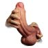 LoveToy - Dual-Layer Realistic Dildo - 26cm (Natural) 