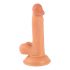 Mr. Rude - Suction Cup Realistic Dildo - 17cm (Natural) 