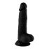 Mr. Rude - Suction Cup Realistic Dildo - 7.5 inches (Black) 