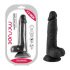 Mr. Rude - Suction Cup Realistic Dildo - 7.5 inches (Black) 