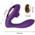 Tracy's Dog 2 - Wireless Air Wave 2in1 Vibrator (Purple) 