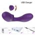 Tracy's Dog 2 - Wireless Air Wave 2in1 Vibrator (Purple) 