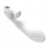 Tracy's Dog VX008 - Rechargeable, Waterproof Clitoral Vibrator (White) 