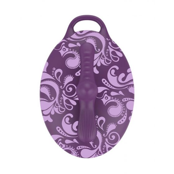 Bouncy Bliss Classic - Inflatable, radio-controlled pillow vibrator (purple)