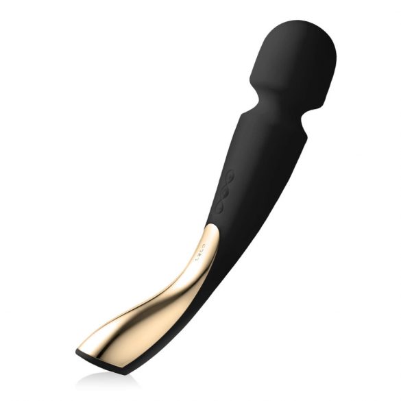 LELO Smart Wand 2 Large - Rechargeable Vibrator (Black) 