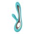 LELO Soraya 2 - Rechargeable, Waterproof Vibrator with Clitoral Arm (Turquoise) 