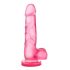 bjours Sweet N Hard 4 - Suction Cup Dildo with Balls (Pink) 