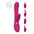 Vive Chou - Rechargeable, waterproof vibrator with interchangeable heads (pink)