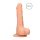 RealRock Dong 7 - Realistic Dildo with Testicles (17cm) - Natural 