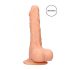 RealRock Dong 8 - Realistic Dildo with Testicles (8 Inches) - Natural 