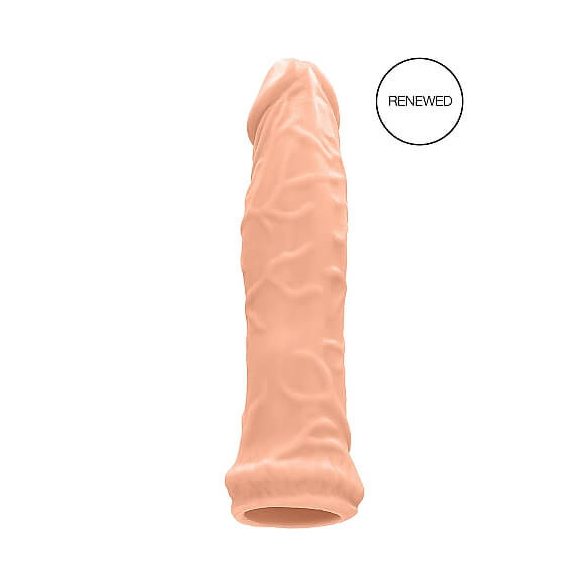 RealRock 6 Penis Sleeve - 17cm - Natural 