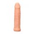 RealRock 6 Penis Sleeve - 17cm - Natural 