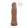 RealRock Penis Sleeve 6 - Dark Natural (17cm) 