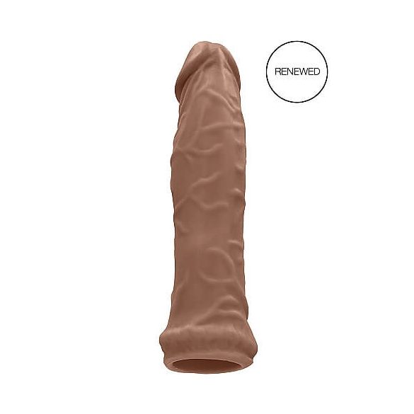 RealRock Penis Sleeve 6 - Dark Natural (17cm) 