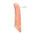 RealRock Penis Sleeve 8-inch - Natural 