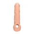 RealRock Penis Sleeve 8-inch - Natural 