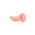 RealRock Slim - Suction Cup Realistic Dildo - 15.5cm (Natural) 