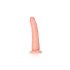 RealRock Slim - Suction Cup Realistic Dildo - 15.5cm (Natural) 