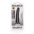 RealRock Slim - Realistic Dildo with Suction Cup - 6.1 Inches (Black) 