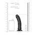 RealRock Suction Cup Realistic Dildo - 6.1 Inches (Black) 