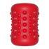 FaceSun - Battery-Powered Penis Massager (Black-Red) 