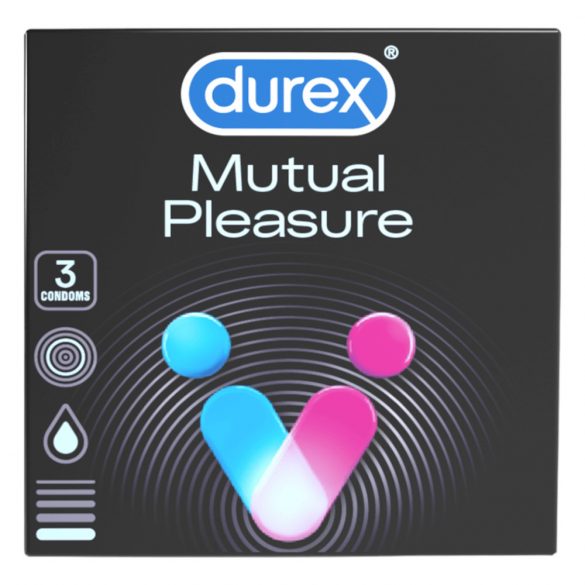 Durex Mutual Pleasure - Condoms (3 pack) 