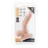 Dr. Skin 4 - clamp-on testicle dildo - natural (12cm)