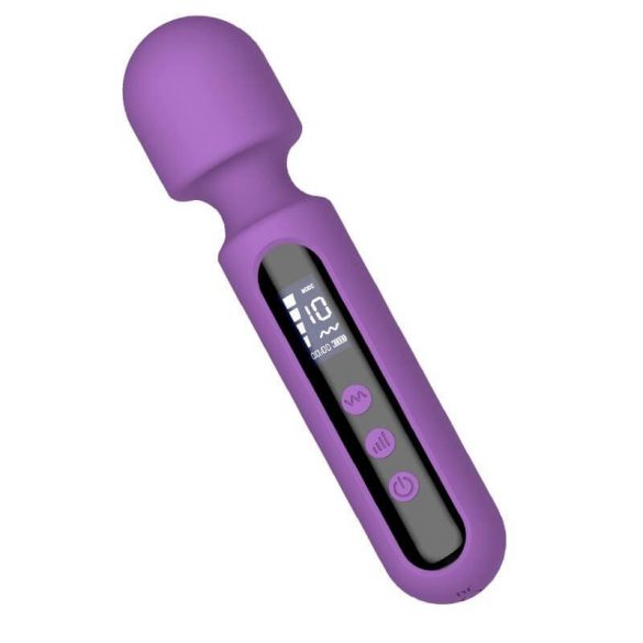 Engily Ross Whisper - Rechargeable, Digital Massage Vibrator (Purple) 