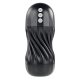 Playboy Solo Stroker - Rechargeable Suction Masturbator (Black) 