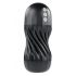 Playboy Solo Stroker - Rechargeable Suction Masturbator (Black) 