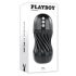 Playboy Solo Stroker - Rechargeable Suction Masturbator (Black) 