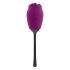 Playboy - Waterproof Rechargeable Tongue Rose Vibrator (Purple)