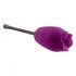 Playboy - Waterproof Rechargeable Tongue Rose Vibrator (Purple)