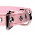 Golden Kitty Bow Collar with Bell (Pink) 