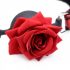 Master Series - Rose Silicone Gag (Red-Black) 