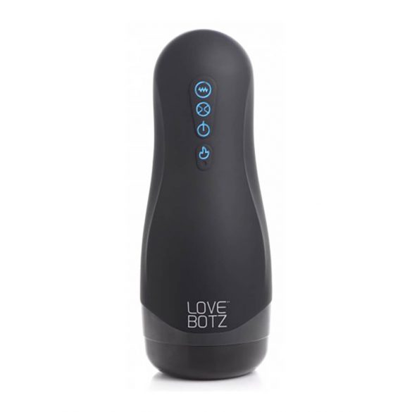 Lovebotz Automatic Milker - Battery Operated, Waterproof Suction Masturbator (Black) 